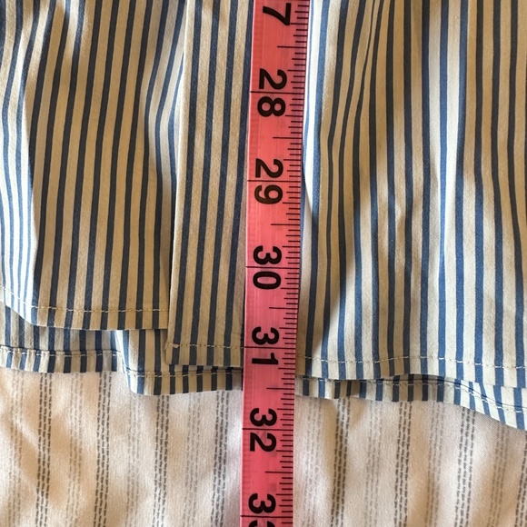 Vince Poplin Buttondown – XL (Navy/White Stripe) - Picture 4 of 4